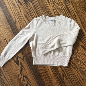 J. Crew Cashmere cropped fit Women's Sweater